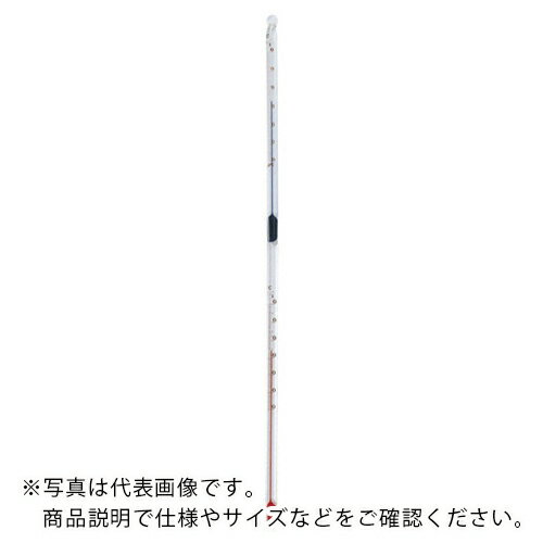 佐藤 地温・気温用温度計 -10～50℃ 30cm ( 0520-00 ) 【10本セット】