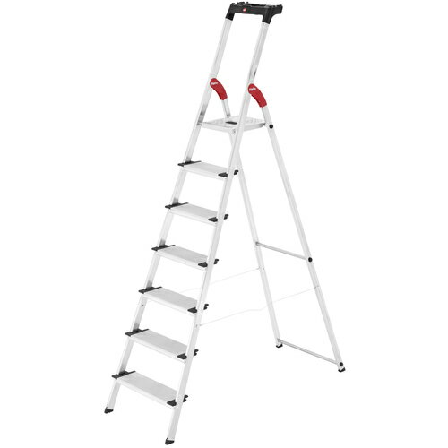 ハセガワ 上枠付踏台 L-80 7ステップ(