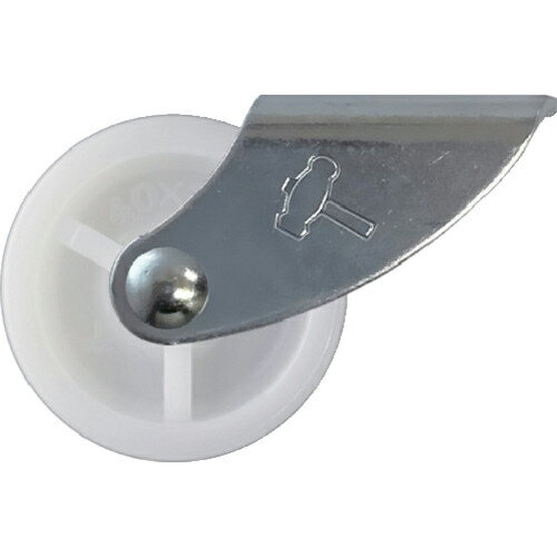 【SALE価格】ハンマー 155シリーズ固定式ナイロン車輪 40mm ( 155-N40 ) ハンマーキャスター(株)