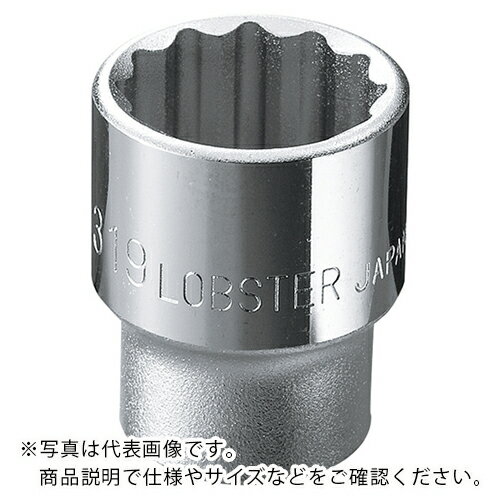 【SALE価格】エビ ソケット 12角 16.0mm 差込角9.5mm ( LM316 ) (株)ロブテックス