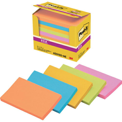 ��SALE���ʡ�3M ( ���꡼���� ) �դ��� �ݥ��ȡ����å� �Ρ��� ��Ǵ�� 75��127mm 90���10�ѥå� 5������ ( 6551SS-NE )