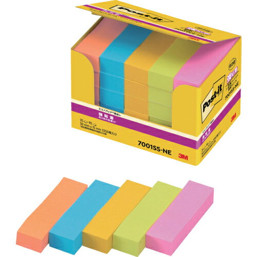 ��SALE���ʡ�3M ( ���꡼���� ) �ݥ��ȡ����å� ��Ǵ�� 50X15mm 90��X25�ѥå� 5������ ( 7001SS-NE )