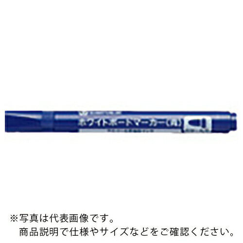 JTX 739935)WBマーカー 青 丸芯 1本 ( H032J-BL ) プラス(株)