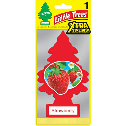 リトルツリーズ ( カーフレッシュ ) LT X-tra Strength 1P - Strawberry(ストロベリー) ( LT403 )