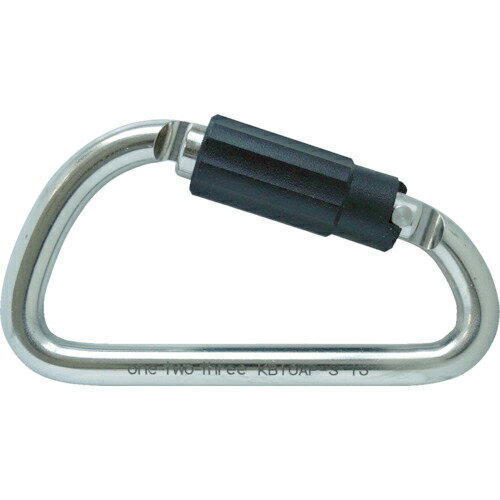 123 【売切り廃番】オートロック ステン変D型 樹脂環 ( KB10AP-S ) (株)伊藤製作所