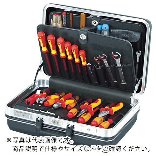 H/B 【売切廃番】ツールケース BUDGET 外寸間口×奥行×高さ480×200×365 ( 1050228019 ) HEPCO&BECKER社
