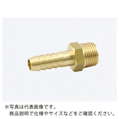 ASOH　ホースニップル　PT1／8XΦ6 HN-1106 ( HN1106 ) アソー（株）