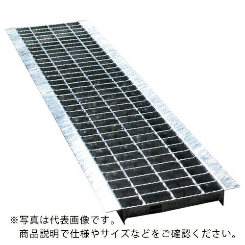 タカラ ( 宝機材 ) LSハイテングレーチング U字溝180用 歩道用 あら目 ( KUP 19-18 )