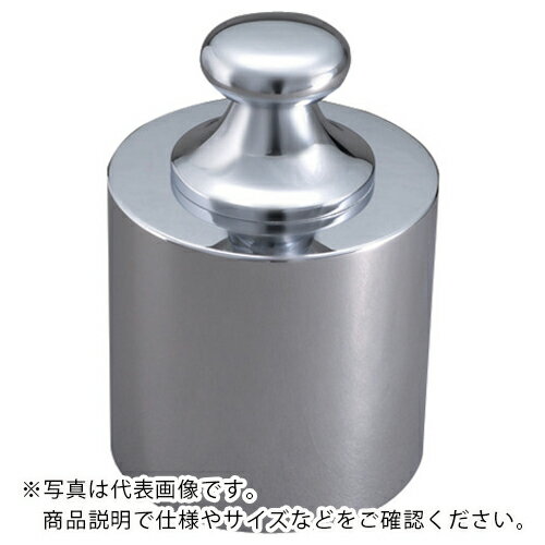 VIBRA :基準分銅型円筒分銅(黄銅クロムメッキ) 1KG F2級 ( F2CBB-1K ) 新光電子(株) 【メーカー取寄】