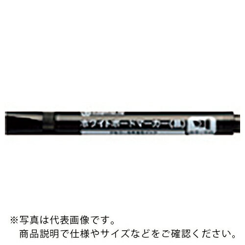 JTX 739937)WBマーカー 黒 平芯 1本 ( H042J-BK ) プラス(株) 【メーカー取寄】