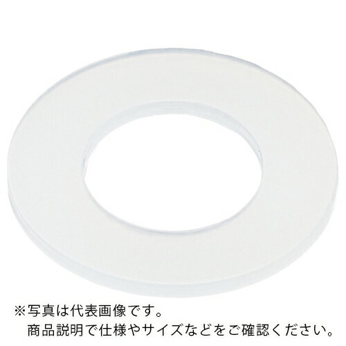 乐天商城 - ケミカルスクリュー ナイロン ワッシャー M6用 (1000個入) ( PA66/W 6.5-16-1.0 ) 【メーカー取寄】