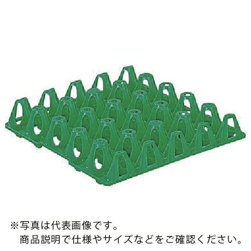 サンコー 鶏卵資材 400803 エッグトレー20-3 緑 ( 400803GR00 GR ) 三甲(株) 【メーカー取寄】