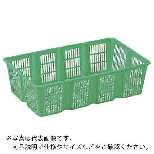 サンコー ( 三甲 ) オクラ篭 101502 2型 緑 ( 101502GR00 GR ) 【メーカー取寄】