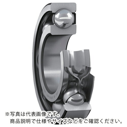 乐天商城 - SKF ( 日本エスケイエフ ) 単列深溝玉軸受 軸受片側鋼板シールド 内径90mmX外径190mmX幅43mm ( 6318-Z ) 【メーカー取寄】