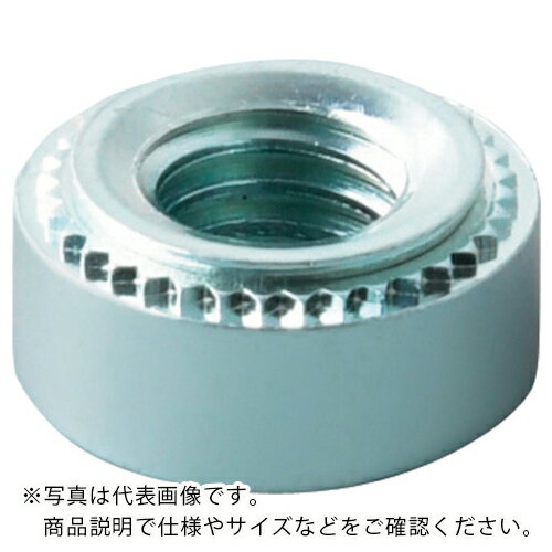 ボーセイ ( ボーセイキャプティブ ) セルフクリンチングナット(スチール) M4 (1000個入) ( TC-M4-2 ) 【メーカー取寄】