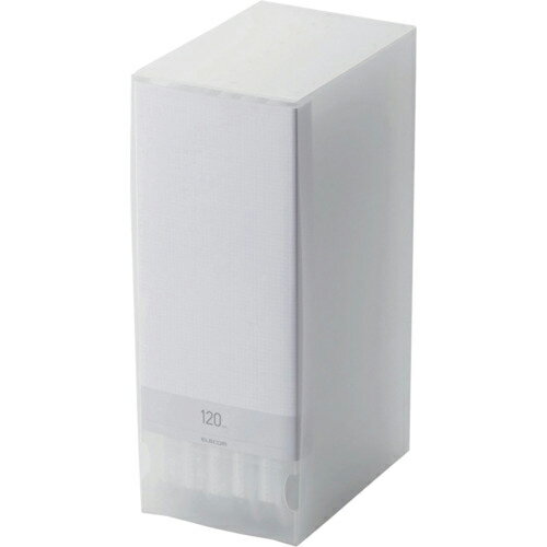 ELECOM CD・DVD・Blu-ray対応ディスクファイル 120枚収納 クリア ( CCD-FB120CR ) エレコム(株) 【メー..