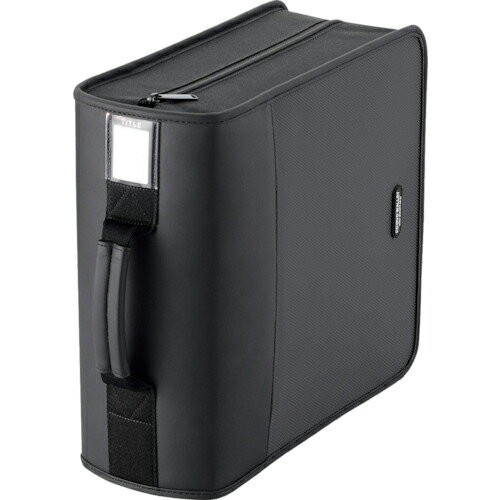 ELECOM CD・DVDファスナーケース 320枚収納 ブラック ( CCD-SS320BK ) エレコム(株) 【メーカー取寄】