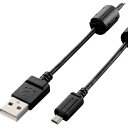 【SALE価格】ELECOM カメラ接続用USBケーブル 平型mini8pinタイプ 0.5m ( DGW-F8UF05BK ) エレコム(株) 【メーカー取寄】