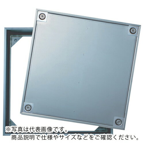 DAIKEN ( ダイケン ) 床点検口アンダーハッチ 450×450 ステン枠防水防臭 ハンドル無 ( FSPPD45N ) 【メ..