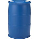 サンコー プラスチックドラムクローズタイプ 852123 ブルー ( PDC200L-3 ) 三甲(株) 【メーカー取寄】