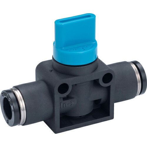 PISCO ハンドバルブ ユニオンストレート3方弁チューブ8出力8 ( HV8-8 ) (株)日本ピスコ