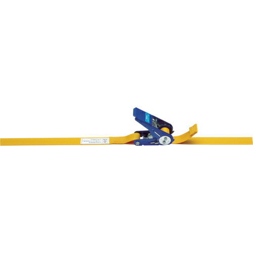 KITO ベルトラッシング ラチェットバックル式 25mm幅 破断荷重5kN 最大使用力1.25kN 両端シボリ縫製タイプ ( BLR005ET010ET030 ) (株)キトー