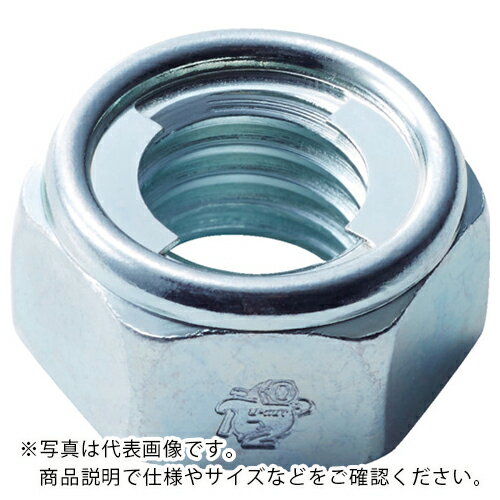 冨士精密 ゆるみ止めナット UーNUT M20 三価クロメート (10入) ( U-NUT-M20-3W-10P ) (株)冨士精密