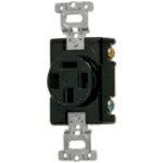 【SALE価格】Panasonic 接地3P20A埋込コンセント・B ( WF1420BK ) パナソニック(株)エレクトリック