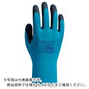 トワロン 天然ゴム背抜き手袋 WithGardenフローラ アクアブルー 8/M ( W316-M ) (株)東和コーポレーション