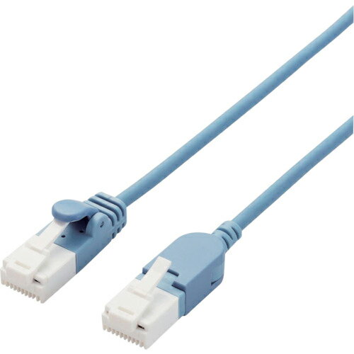 ELECOM ( エレコム ) LANケーブル CAT6A 爪折れ防止 スイング式コネクタ 3.0m ブルー ( LD-GPATSW/BU30 ) 