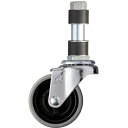 ハンマー EXシリーズ パイプ差込み 自在 エラストマー車 50mm ( 4203EX-L50 ) ハンマーキャスター(株) 【メーカー取寄】(4)