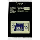 ジャパックス 業務用ポリ袋 45L 黒 10枚 厚み0.040mm (...(4)