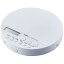 ELECOM ポータブルCDプレーヤー リモコン付属 有線&Bluetooth対応 ホワイト ( LCP-PAPB02WH ) エレコム..