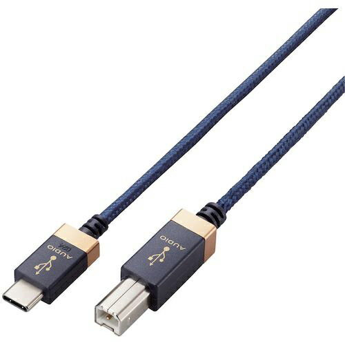 ELECOM AVケーブル USB Type-C to USB Standard-Bケーブル USB2.0 1.0m ネイビー ( DH-CB10 ) エレコム..