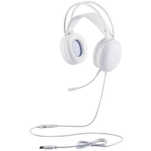 【SALE価格】ELECOM LEDハウジングゲーミングヘッドセット 両耳オーバーヘッド 50mmドライバ USB-A ホ..