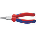 KNIPEX 丸ペンチ コンフォートハンドル クロムメッキ仕上げ 140mm ( 2205-140 ) KNIPEX社