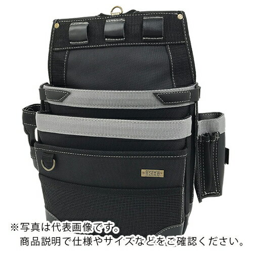 KH 1680D 超軽量シリーズ ネイルバッグ 曲尺入り付 ( 24208 ) (株)基陽