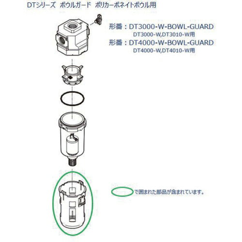 CKD ɥӽдDT4000꡼ ܥ륬 ( DT4000-W-BOWL-GUARD ) CKD() ڥ᡼