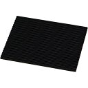 光 筋入りゴム ブラック 100×100×3mm ( CG3-10-3 ) (株)光