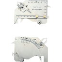 SK 溶接ゲージ(圧接後膨らみ外径/ビード幅/アンダーカット/食い違い段差/脚長/すみ肉のど厚) ( WGU-8M ) 新潟精機(株)