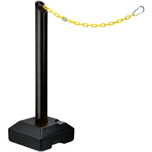 Rakuten - Reelex ( 中発販売 ) 反射プラチェーン内蔵ポールバリネオ2 ブラック ( BNR-685BST )