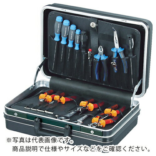 H/B 【売切廃番】ツールケース CLASSIC 外寸間口×奥行×高さ480×260×365 ( 0051138019 ) HEPCO&BECKER社