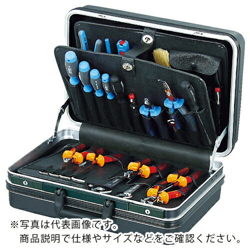 H/B 【売切廃番】ツールケース CLASSIC 外寸間口×奥行×高さ480×200×365 ( 1051228019 ) HEPCO&BECKER社