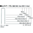 【SALE価格】MAX タッカ用ステープル 肩幅4mm 長さ22mm 5000本入り ( 422J ) マックス(株)