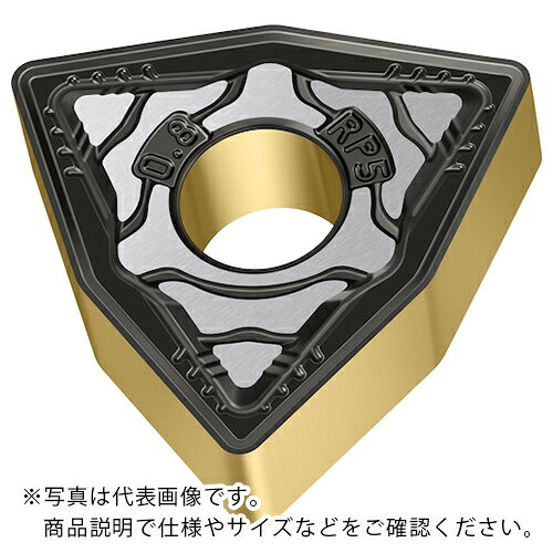 Walter ( ワルター ) 旋削加工用チップ 80°トリゴンネガタイプ WPP10G ( WNMG080416-RP5 WPP10G ) 【10個セット】