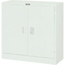 【SALE価格】TRUSCO スタンダード書庫(D380) 両開 880XH880 ネオグレー ( N303 ) トラスコ中山(株)