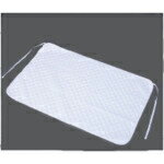 MAX CLEAN ひざ掛け(紐付き) ホワイト ( 2209A ) (株)MCC 【メーカー取寄】