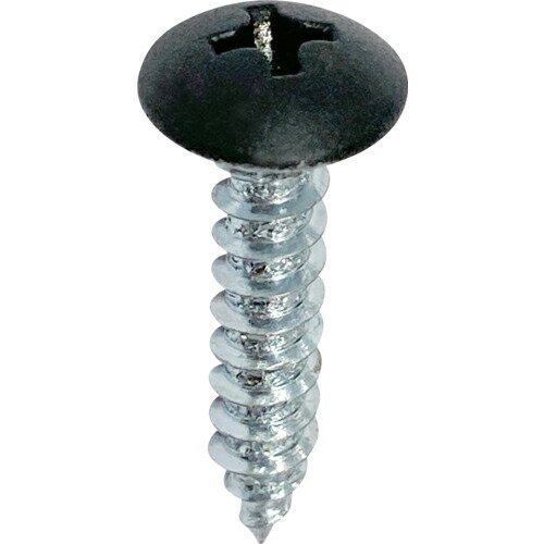 Rakuten - DAIDOHANT ( ダイドーハント ) タッピングねじ トラス頭 黒 4×10mm 約30本入 ( 00081757 ) 【6Pkセット】 【メーカー取寄】