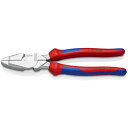 【SALE価格】KNIPEX 架線工事用強力ペンチ クロムメッキ仕上げ コンフォートハンドル ( 0905-240 ) KNIPEX社