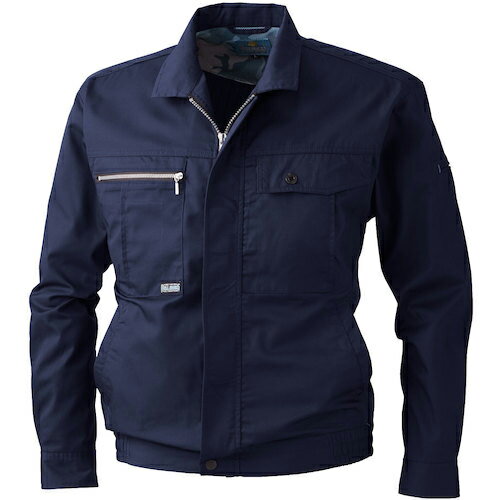 NBW 193 長袖ブルゾン ネイビー M ( 193-1-M ) (株)桑和